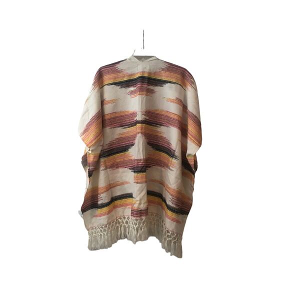 NWT Anthropologie Sunrise‎ Embroidered Kimono Woven Cotton OS $108 - Picture 13 of 14